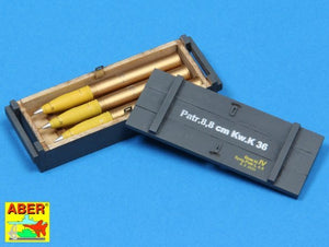 Aber 16014 8,8 cm Tiger I high-explosive Ammo with box 1/16 – zdjęcie 7