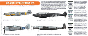 Hataka Hobby HTK-CS110 Mid-War Luftwaffe Paint Set (8x17ml) – zdjęcie 3