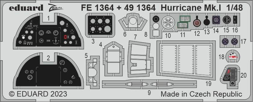 Eduard BIG49380 Hurricane Mk. I Hobby Boss 1/48 – Bild 5