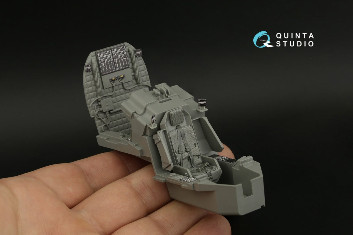 Quinta Studio QD+35106 AH-64D 3D-Printed &amp;amp; coloured Interior on decal paper (Takom) (with 3D-printed resin parts) 1/35 – zdjęcie 6