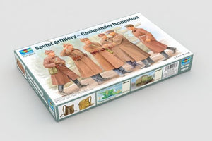 Trumpeter 00428 Soviet Artillery - Commander Inspection 1/35 – immagine 2