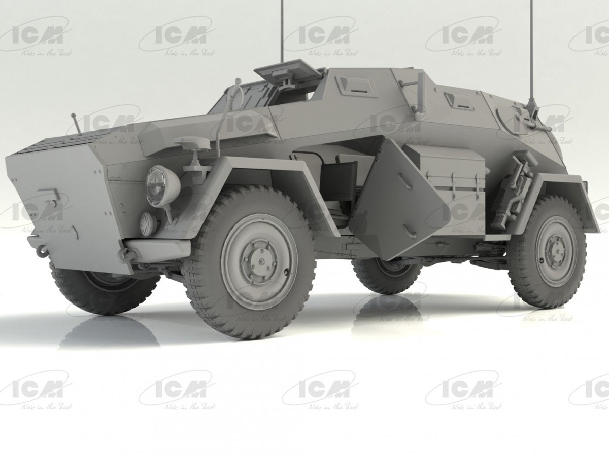 ICM 35111 Sd.Kfz. 247 Ausf.B with Crew 1/35 – zdjęcie 2