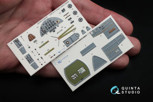 Quinta Studio QD48016 Polikarpov I-185 3D-Printed &amp;amp; coloured Interior on decal paper (for ARK kit) 1/48 – Bild 3