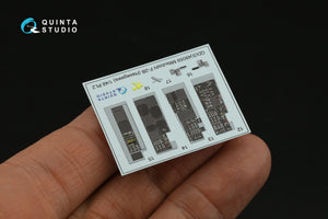 Quinta Studio QDS-48059 Mitsubishi F-2B 3D-Printed coloured Interior on decal paper (Hasegawa) (small version) 1/48 – immagine 4