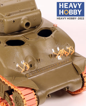 Heavy Hobby PT35057 Chenilles à suspension VVSS pour char Sherman T-41 de l&amp;#39;armée américaine (Seconde Guerre mondiale) au 1/35 – image 3