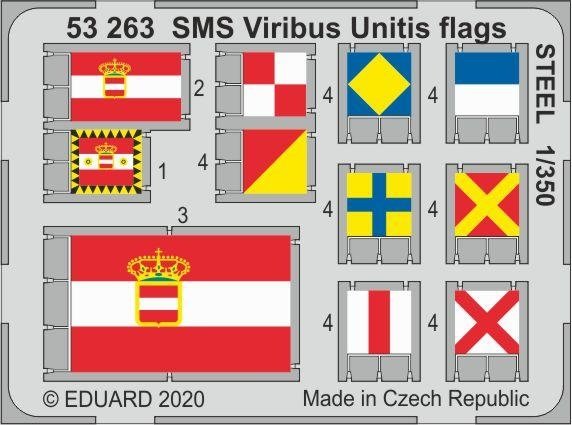 Eduard BIG5358 SMS Viribus Unitis for TRUMPETER 1/350 – immagine 2