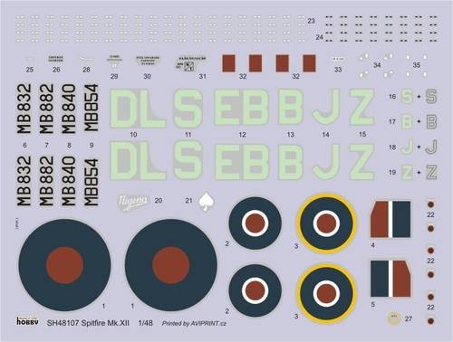 Special Hobby 48107 Supermarine Spitfire Mk.XII 1/48 – zdjęcie 10