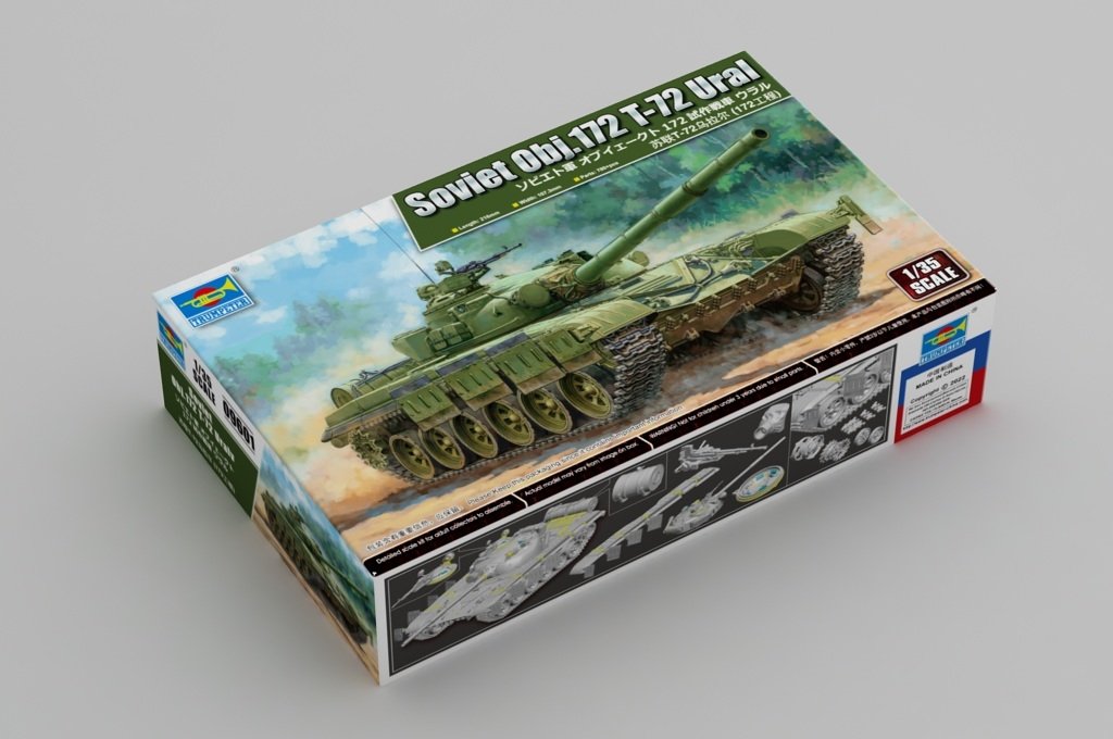 Trumpeter 09601 Soviet Obj.172 T-72 Ural 1/35 – Bild 2