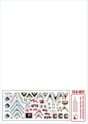 Star Decals 72-A1077 Desert Storm # 1. British Warriors in the Gulf 1990-91 1/72 – immagine 2