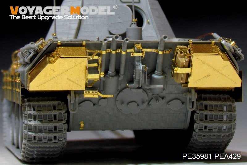 Voyager Model PE35981 WWII German Panther A Tank Basic For TAKOM 1/35 – Bild 13
