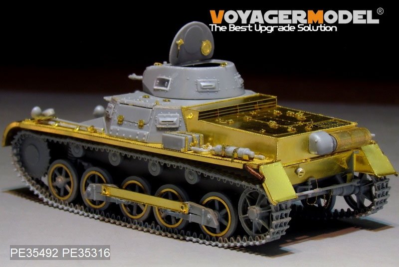 Voyager Model PE35492 WWII German Pz.Kpfw.I Ausf. B basicfor DRAGON 6186 1/35 – immagine 4