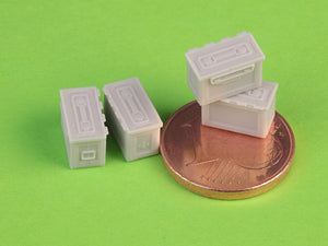 Boîtes de munitions Master GM-35-068 M2 pour fusil Browning M2 .50 - Utilisées pendant la Seconde Guerre mondiale (6 pièces) - FERMÉES 1/35 – image 5