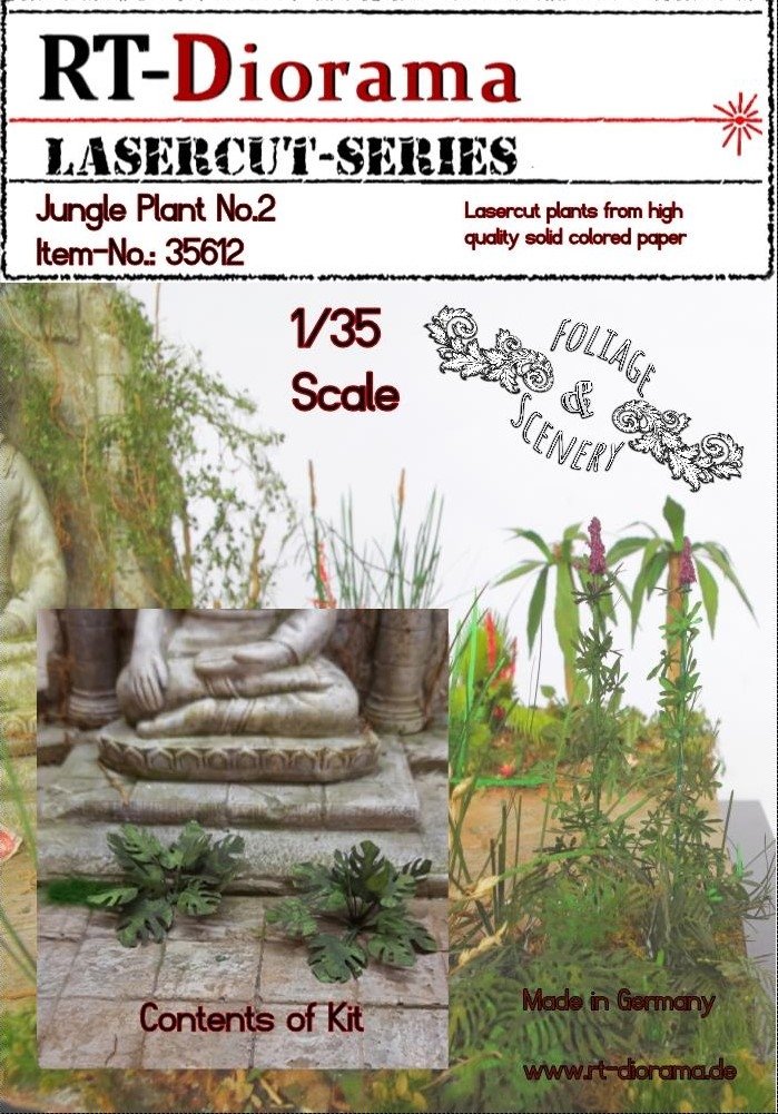 RT-Diorama 35612 Jungle Plant No.2 1/35