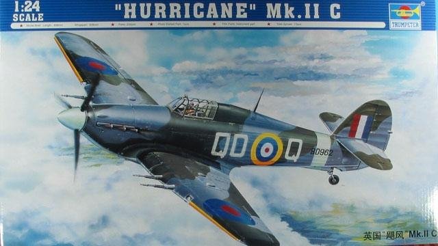 Trumpeter 02415 Hurricane Mk.ll C 1/24