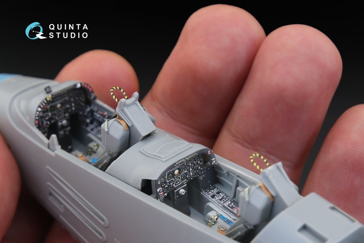 Quinta Studio QD48179 IA 58 Pucara 3D-Printed &amp;amp; coloured Interior on decal paper (for Kinetic kit) 1/48 – immagine 5