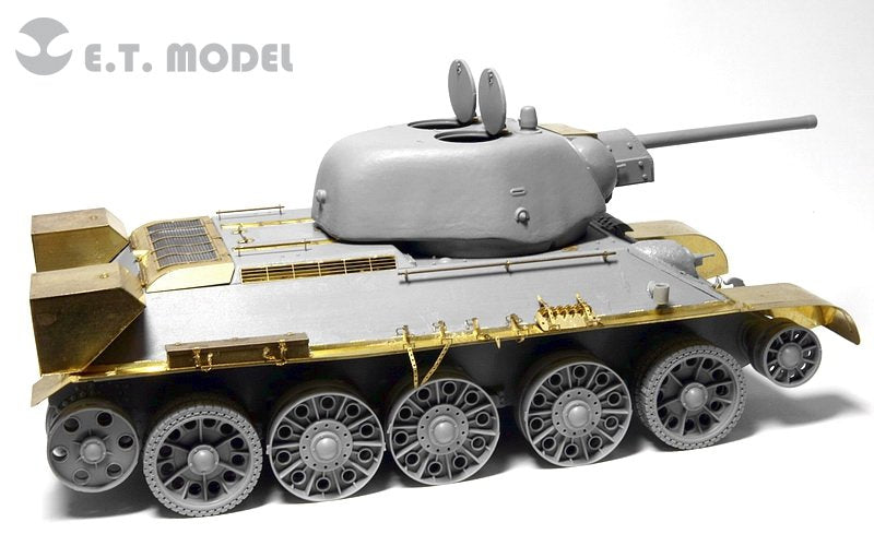 E.T. Model E35-037 WWII Soviet T-34/76 Mod.1942 Stamped Turret (For DRAGON 6487/6424) 1/35 – immagine 4