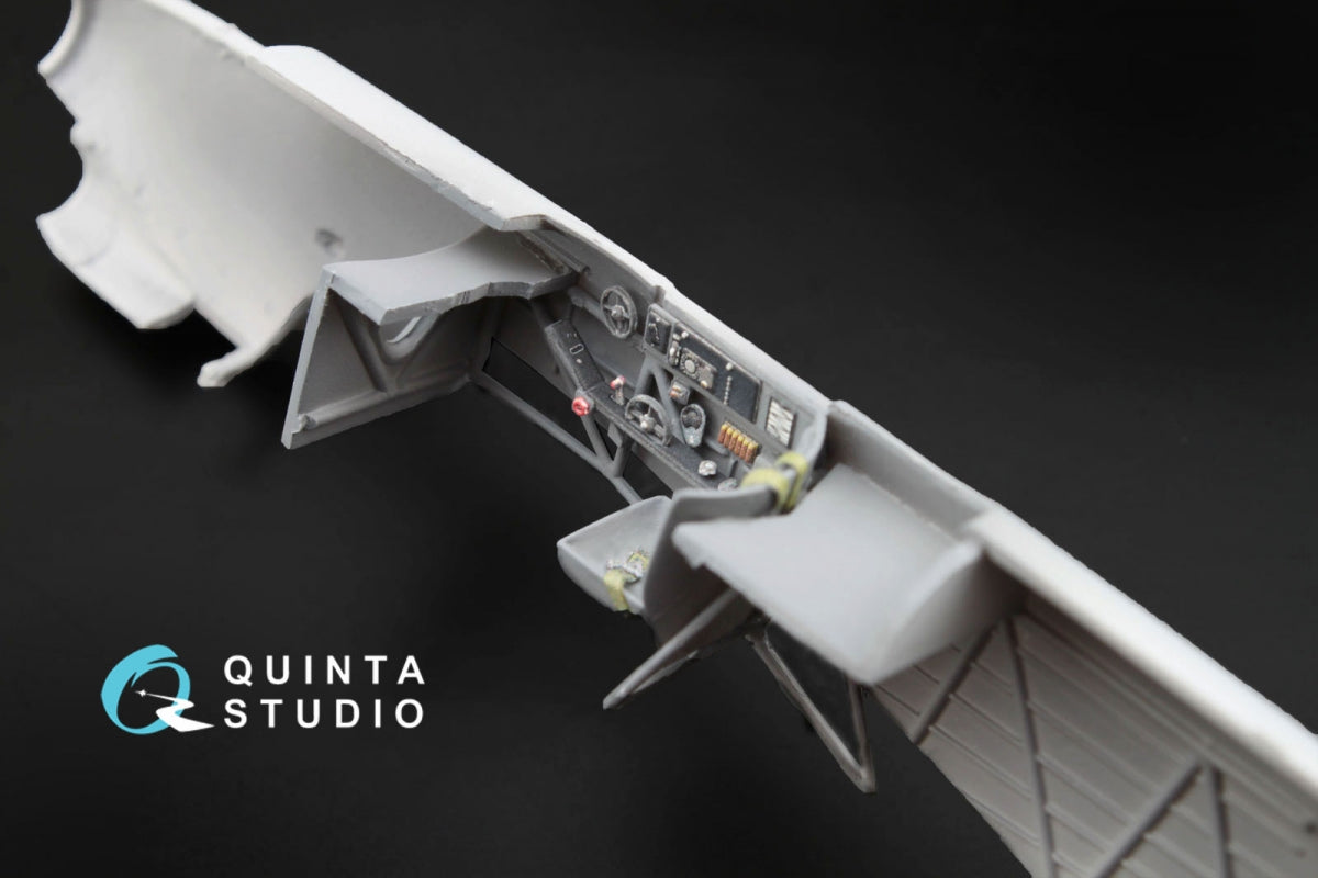Quinta Studio QD48004 Yak-1B (late production) 3D-Printed &amp;amp; coloured Interior on decal pape (for all kits) 1/48 – zdjęcie 15