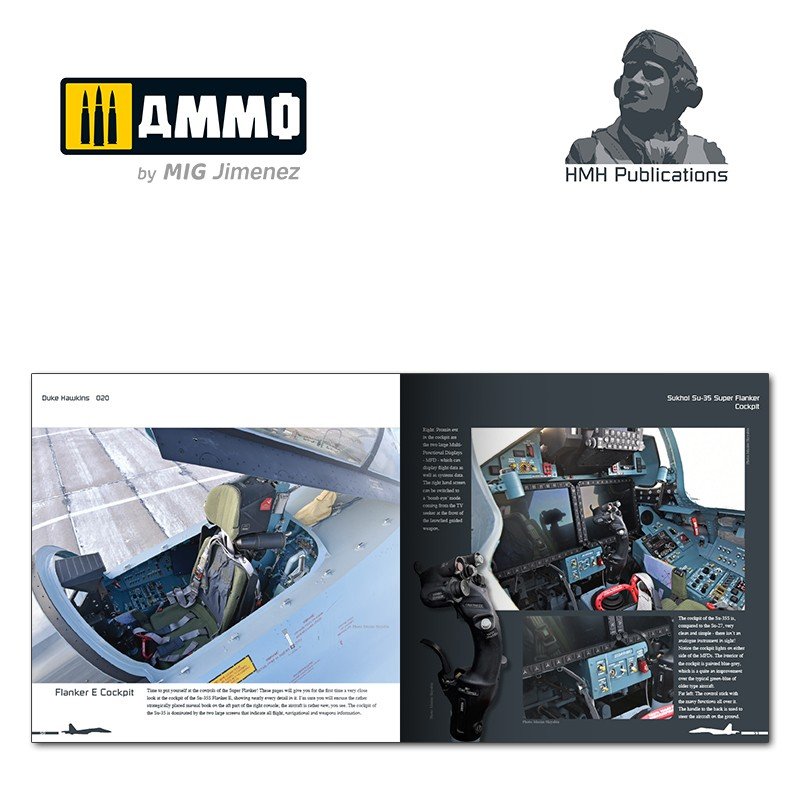 HMH Publications DH-020 Sukhoi Su-35S Flanker E (English Version) – zdjęcie 4