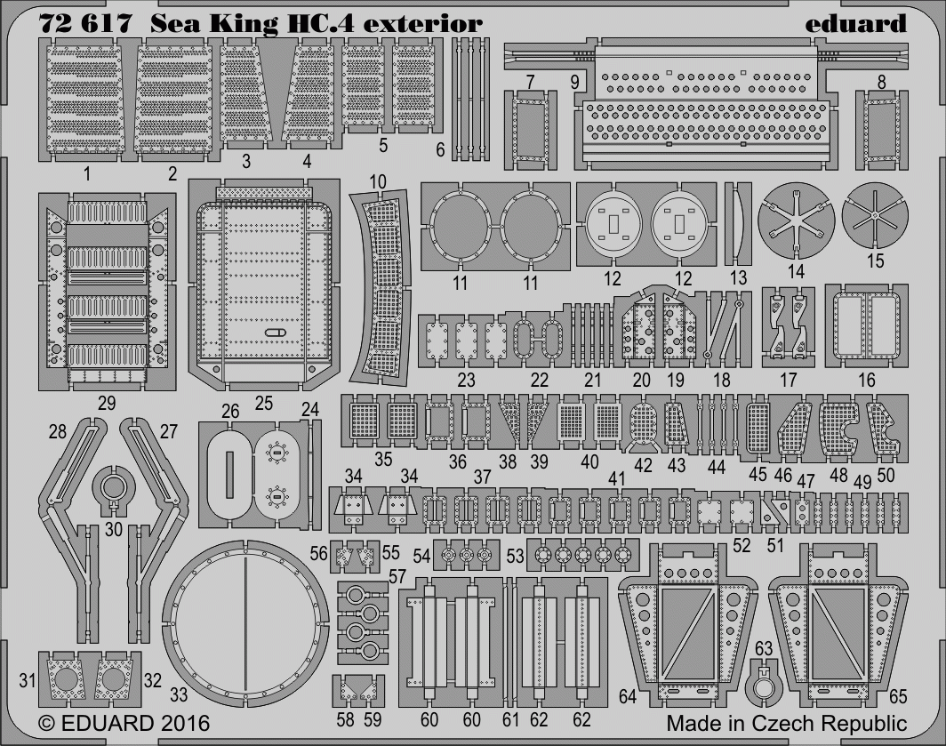 Eduard BIG72111 SEA KING HC.4 AIRFIX A04056 – immagine 3