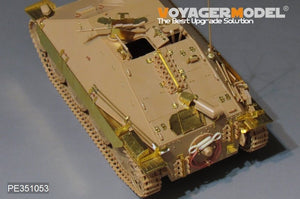 Voyager Model PE351053B WWII German Sd.Kfz.138/2 Hetzer Tank Destroyer Late Version (B ver include Gun Barrel) For ACADMY 13230/13277 1/35 – immagine 22