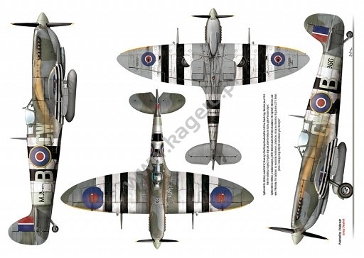Kagero 7029 Supermarine Spitfire Mk. IX/XVI and other EN/PL – immagine 4