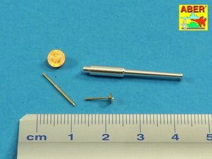 Aber 35L-212 Set of barrels for Soviet tank T-50 45 mm 20K x 1 pcs.; 7,62 mm DT x 2 pcs. 1/35 – Bild 2