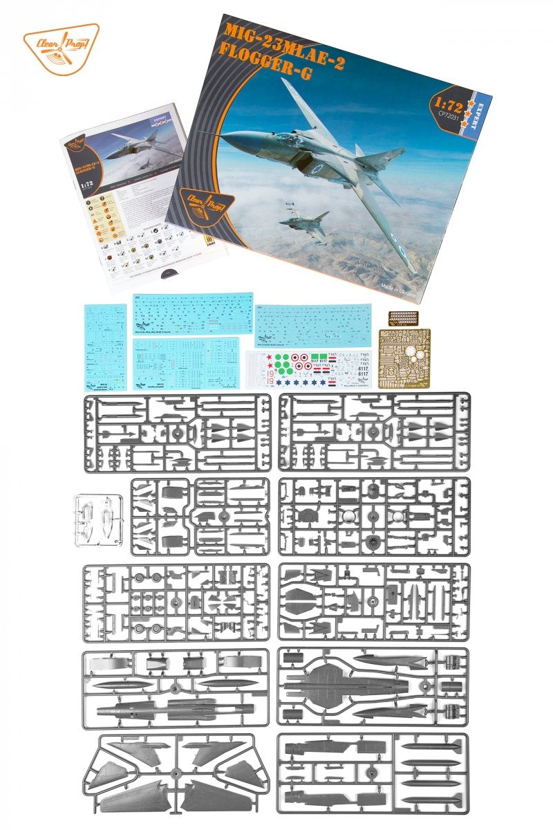 Clear Prop! CP72031 MiG-23MLAE-2 Flogger-G EXPERT KIT 1/72 – Bild 2