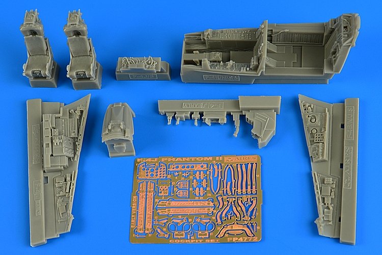 Ensemble de cockpit Aires 4772 F-4J Phantom II (première version) au 1/48 ZOUKEI-MURA