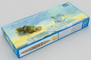 Trumpeter 05797 British battleship HMS Queen Elizabeth (1918) 1/700 – immagine 2