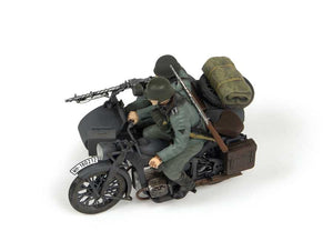 Zvezda 3717 German Motocycle Zündapp K800 with sidecar and crew 1/35 – immagine 4