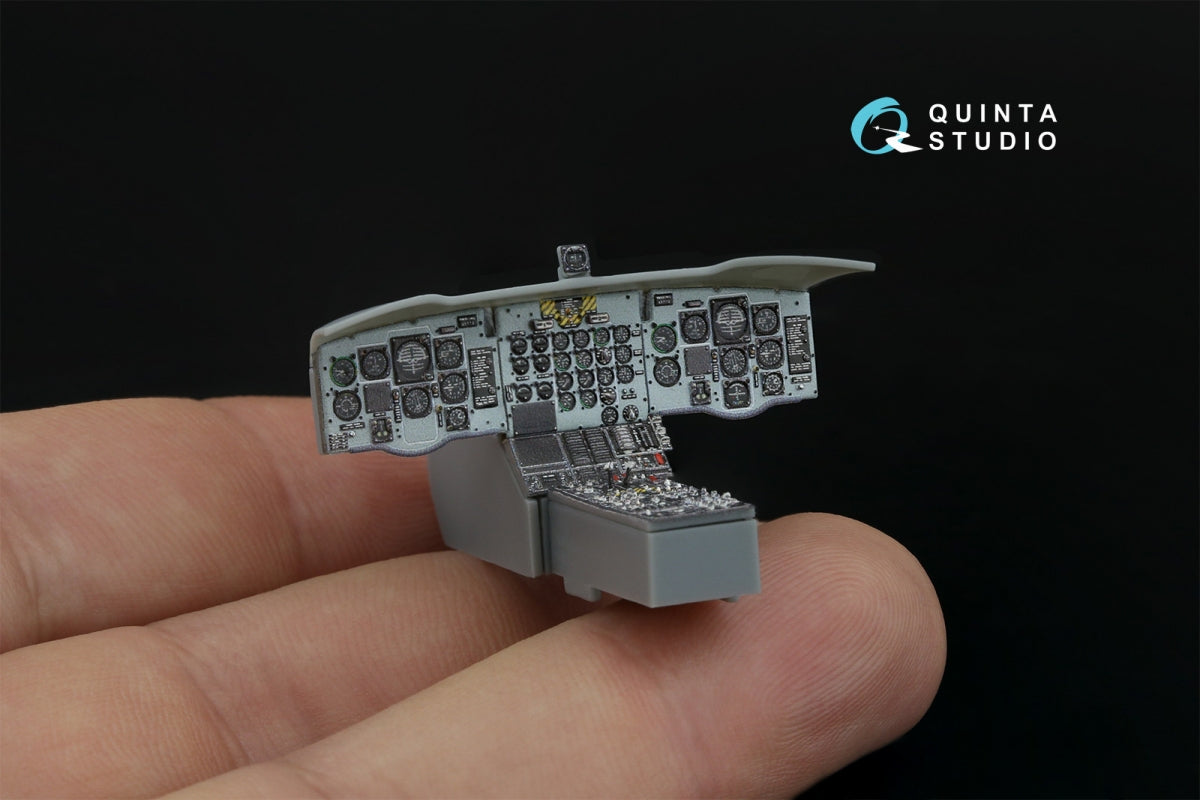 Quinta Studio QD48464 CH-47A 3D-Printed coloured Interior on decal paper (HobbyBoss) 1/48 – Bild 12
