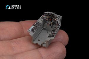 Quinta Studio QD48199 F-104G 3D-Printed &amp;amp; coloured Interior on decal paper (Kinetic) 1/48 – immagine 7