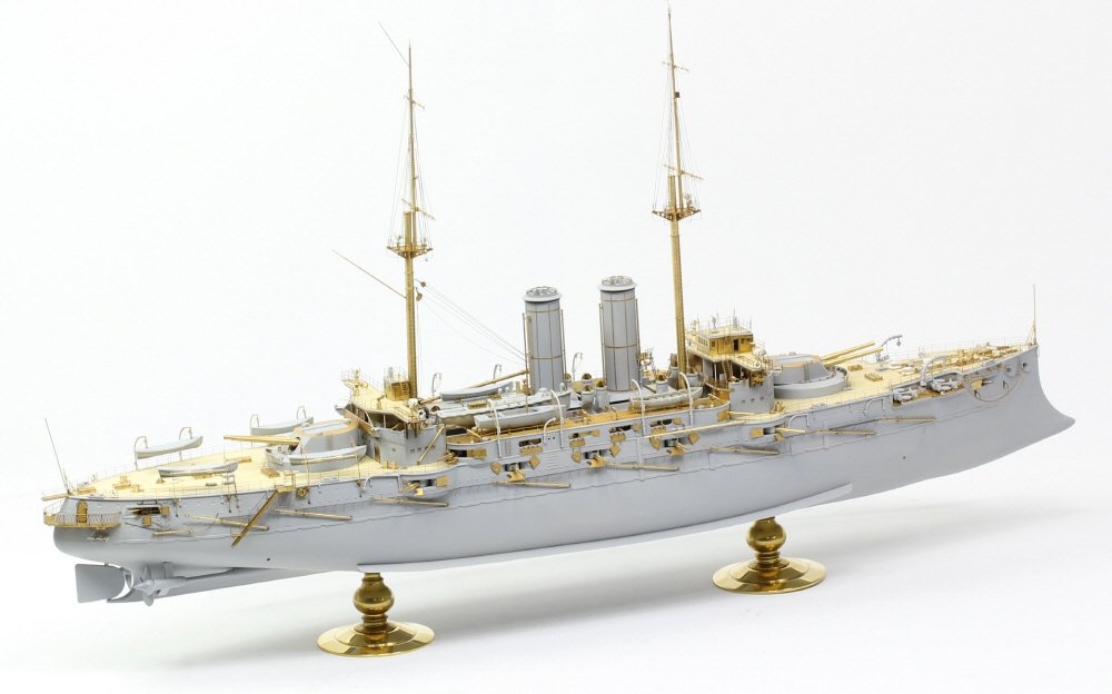 Pontos 23008F1 IJN MIKASA 1905 Detail Up Set 1/200 – immagine 3