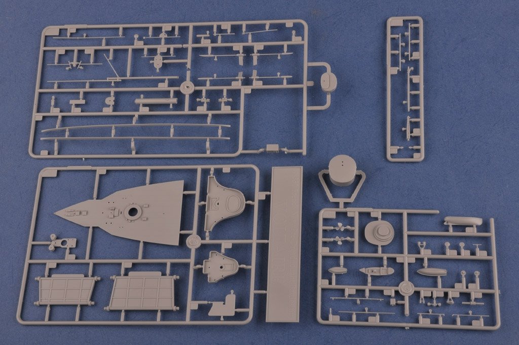 Hobby Boss 86504 Cuirassé Voltaire, pré-dreadnought de la Marine française, échelle 1/350 – image 8