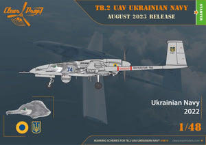 Clear Prop! CP4810 TB.2 UAV UKRAINIAN NAVY STARTER KIT 1/48 – Bild 3