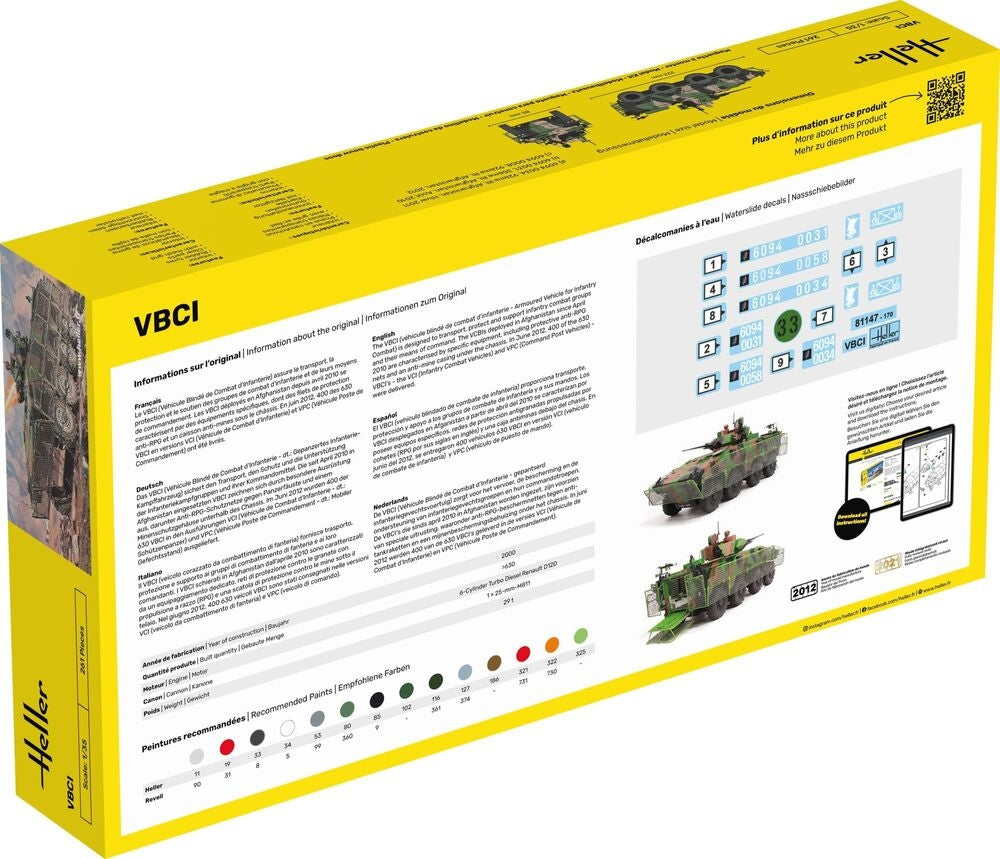 Heller 57147 VBCI - Starter Kit 1/35 – zdjęcie 2
