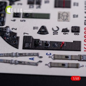 KELIK K48082 FM-1 Wildcat/Martlet Mk.V interior 3D decals for Tamiya kit 1/48 – immagine 3