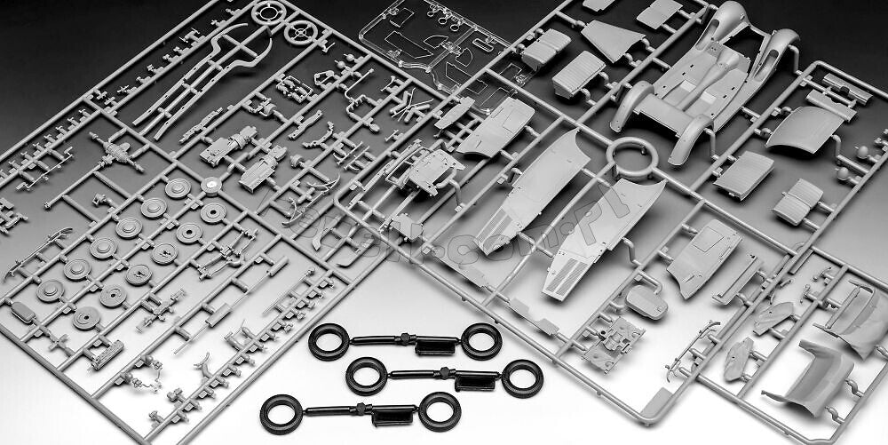 Revell 03354 Typ 320 (W142) Cabriolet 1/35 – zdjęcie 9