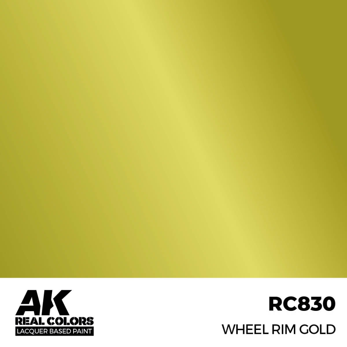 AK Interactive RC830 Wheel Rim Gold 17 ml
