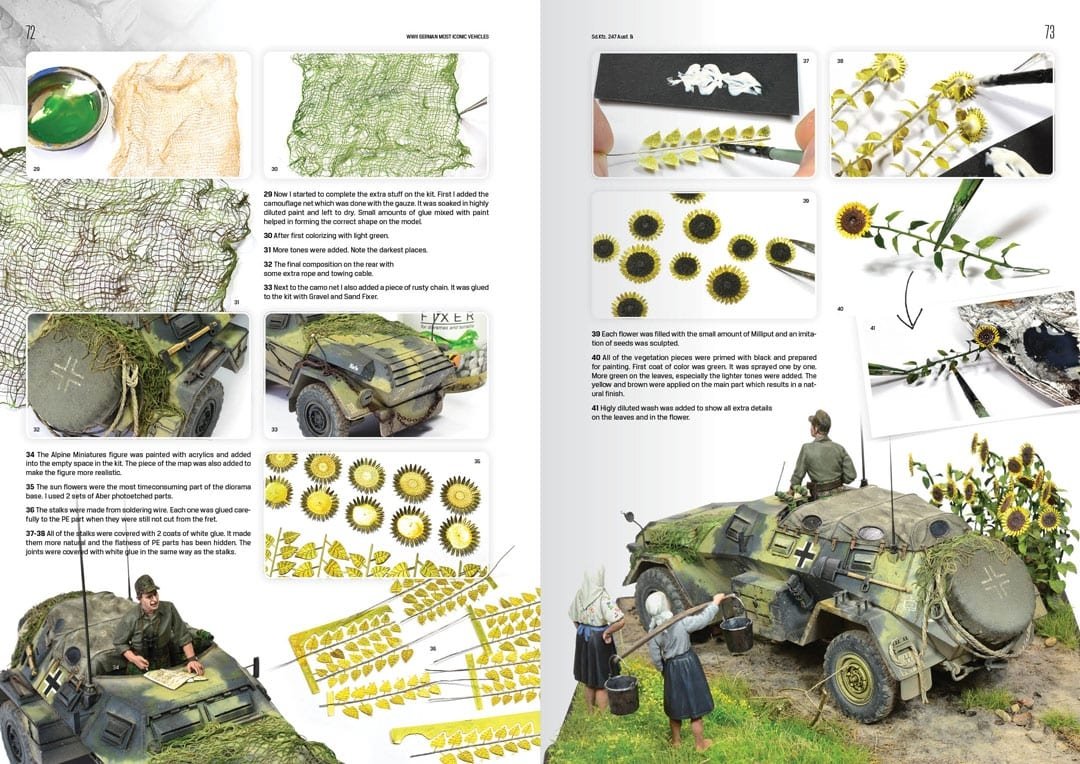 AK Interactive 514 WWII GERMAN MOST ICONIC SS VEHICLES. VOLUME 1 – image 8
