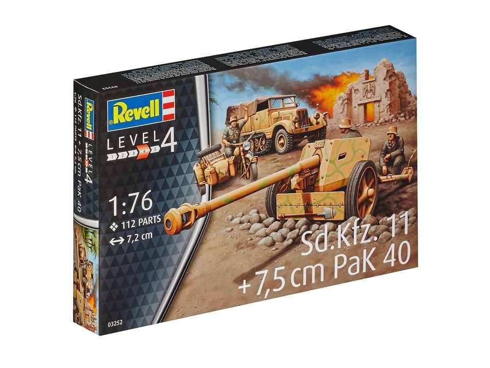 Revell 03252 Sd.Kfz. 11 + Pak 40 1/76
