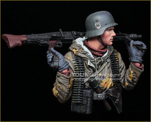 Young Miniatures YM1882 German Machine Gunner Eastern Front WWII 1/10 – Bild 6