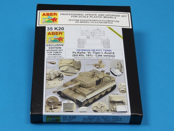 Aber 35K20 Pz.Kpfw. VI Ausf.E (Sd.Kfz.181) Tiger I – Late version 1/35 – Bild 10