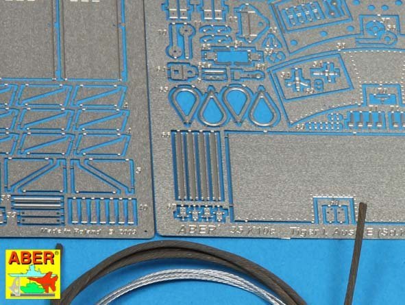 Aber 35K10 Pz.Kpfw. VI Ausf.E (Sd.Kfz.181) Tiger I – Late version (premium set) 1/35 – zdjęcie 3