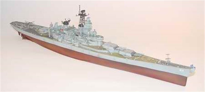 Trumpeter 05705 US Battleship BB-63 Missouri 1991Modern 1/700 – immagine 2