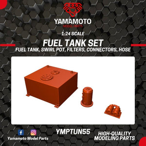 Yamamoto YMPTUN55 Fuel Tank + Swirl 1/24 – immagine 3