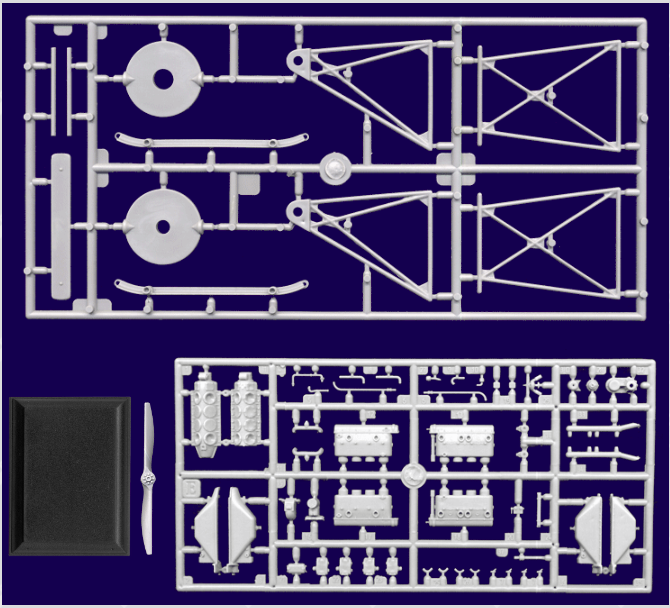 Roden 625 Moteur simple Hispano-Suiza 8ab 1/32  – image 2