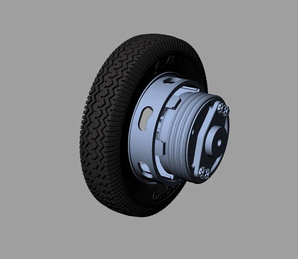 Panzer Art RE35-452 Krupp L3H163 road wheels (Commercial pattern) 1/35 – zdjęcie 2
