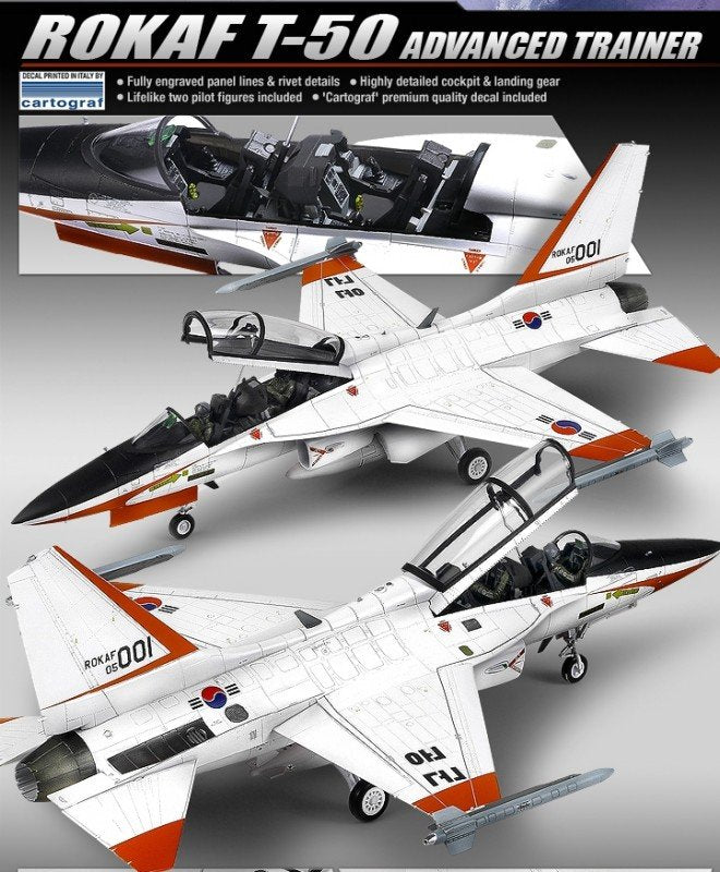 Academy 12231 ROKAF T-50 Advanced Trainer 1/48 – immagine 2