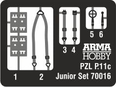 Arma Hobby 70017 PZL P.11c Kresy 1/72 – immagine 11